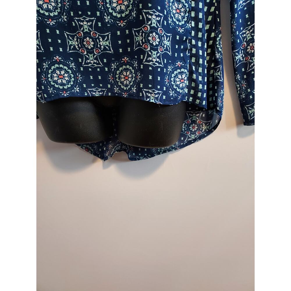 Red Camel Women's Floral Bell Sleeve Tunic Top - Size XS - Picture 3 of 4